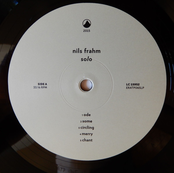 Nils Frahm - Solo | Erased Tapes Records (eratp065lp) - 4 Nils Frahm - Solo | Erased Tapes Records (eratp065lp) - 4