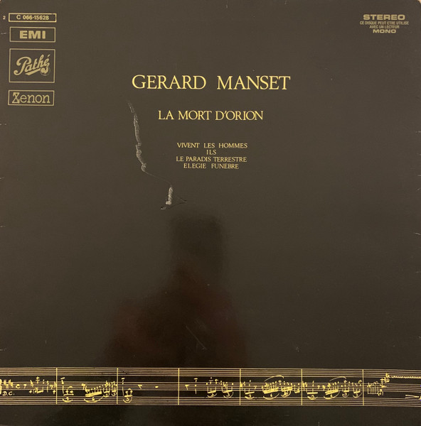 Gérard Manset - La Mort D'Orion | Pathé (2C 066-15628)