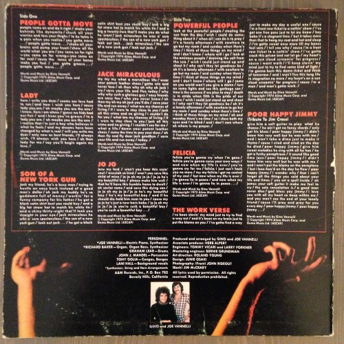 Gino Vannelli - Powerful People | A&M Records (SP-3630) - 2