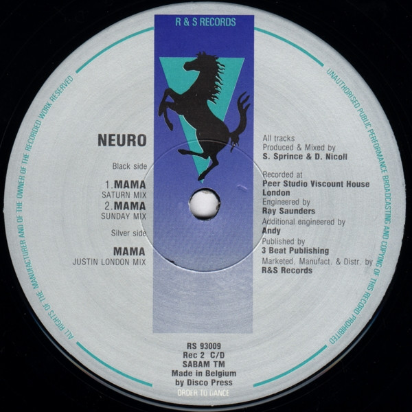 Neuro - Mama | R & S Records (RS 93009) - 4 Neuro - Mama | R & S Records (RS 93009) - 4