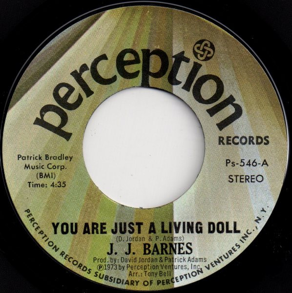 J. J. Barnes - You Are Just A Living Doll | Perception Records (Ps-546) - main J. J. Barnes - You Are Just A Living Doll | Perception Records (Ps-546) - main
