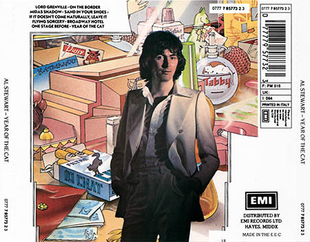 Al Stewart - Year Of The Cat CD | EMI (0777 7 95773 2 3) - 2