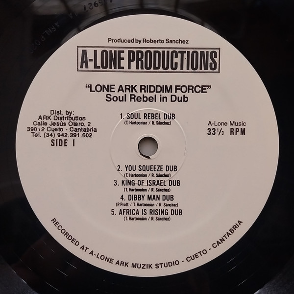 Lone Ark Riddim Force - Soul Rebel In Dub | A-Lone Productions (ARKLP-020) - 3 Lone Ark Riddim Force - Soul Rebel In Dub | A-Lone Productions (ARKLP-020) - 3