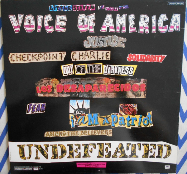Little Steven - Voice Of America | EMI America (2401511) - 2 Little Steven - Voice Of America | EMI America (2401511) - 2
