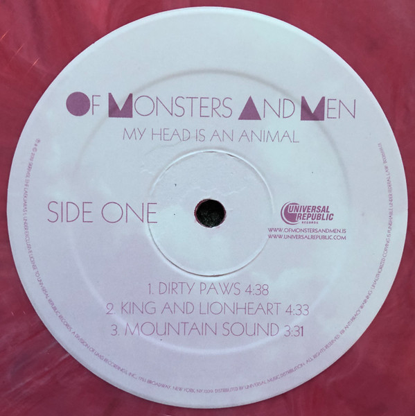 Of Monsters And Men - My Head Is An Animal | Universal Republic Records (B0016691-01) - 3 Of Monsters And Men - My Head Is An Animal | Universal Republic Records (B0016691-01) - 3