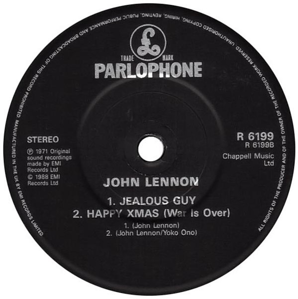 John Lennon - Imagine / Jealous Guy | Parlophone (R 6199) - 4