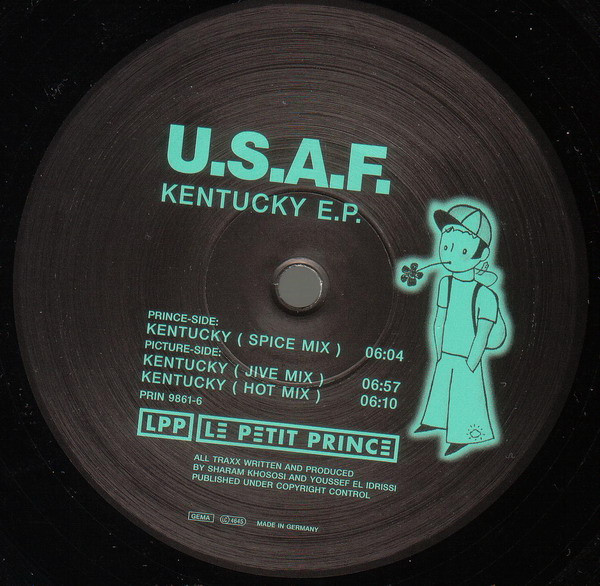 U.S.A.F. - Kentucky E.P. | Le Petit Prince (PRIN 9861-6) - main U.S.A.F. - Kentucky E.P. | Le Petit Prince (PRIN 9861-6) - main