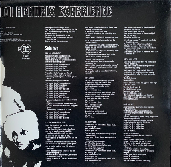 The Jimi Hendrix Experience - Axis: Bold As Love | Reprise Records (RS 6281) - 3
