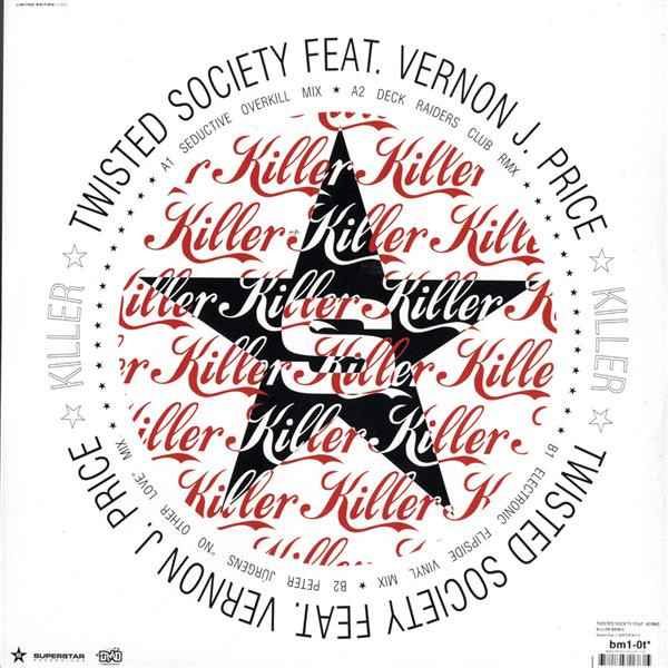 Twisted Society Feat. Vernon J. Price - Killer | Superstar Recordings (SUPER DJ 3072) - 2 Twisted Society Feat. Vernon J. Price - Killer | Superstar Recordings (SUPER DJ 3072) - 2