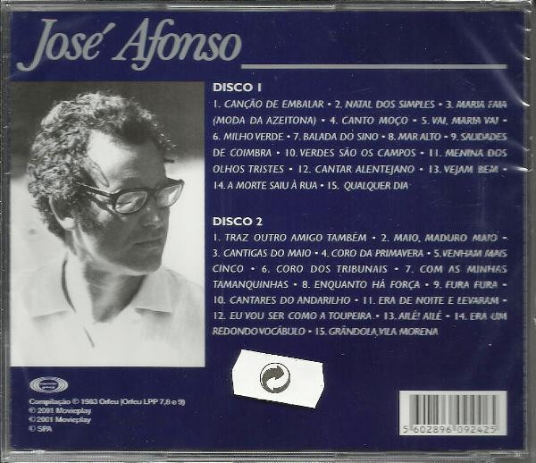 José Afonso - José Afonso | Movieplay (MOV 30.440 A/B) - 2 José Afonso - José Afonso | Movieplay (MOV 30.440 A/B) - 2