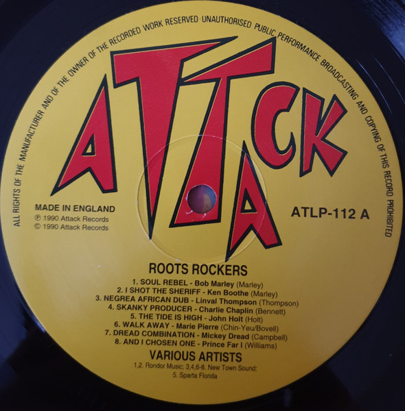 Various - Roots Rockers | Attack (ATLP 112) - 3 Various - Roots Rockers | Attack (ATLP 112) - 3