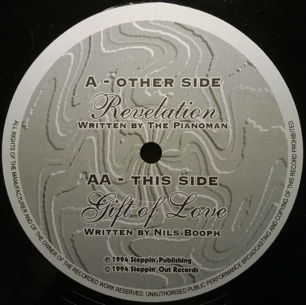 Pianoman And Nils Booph - Revelation / Gift Of Love | Steppin' Out Records (IAN027T) - 4