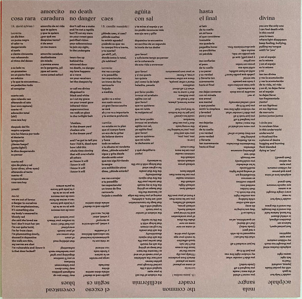 Lucrecia Dalt - A Danger To Ourselves | Rvng Intl. (RVNGNL118) - 4 Lucrecia Dalt - A Danger To Ourselves | Rvng Intl. (RVNGNL118) - 4