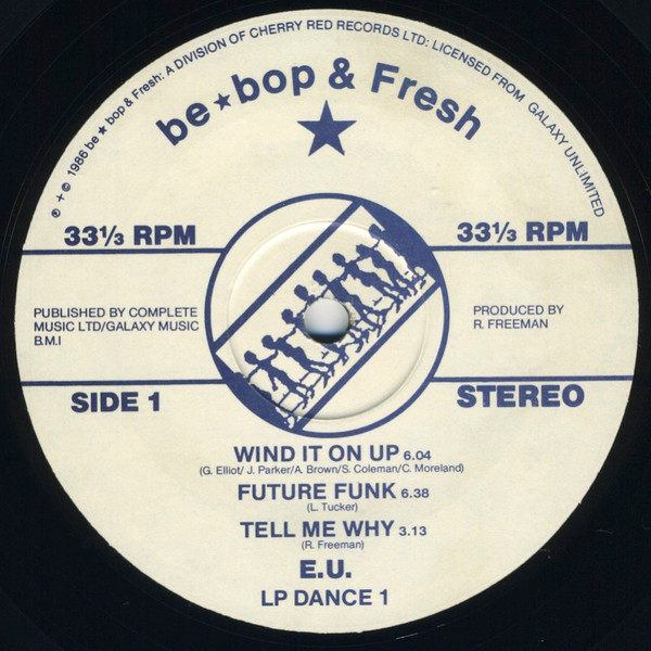 E.U. - Future Funk | Be Bop & Fresh (LP DANCE 1) - main