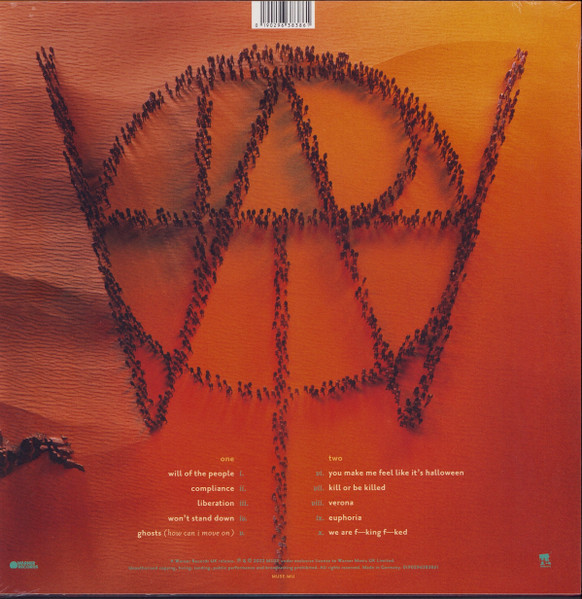 Muse - Will Of The People | Helium 3 (0190296383861) - 2 Muse - Will Of The People | Helium 3 (0190296383861) - 2