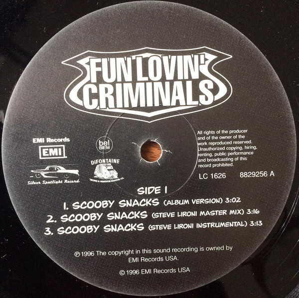 Fun Lovin' Criminals - Scooby Snacks | EMI USA (7243 8 82925 6 6) - 3 Fun Lovin' Criminals - Scooby Snacks | EMI USA (7243 8 82925 6 6) - 3