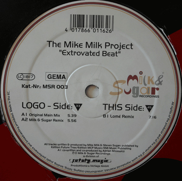 The Mike Milk Project - Extrovated Beat | Milk & Sugar Recordings (MSR 003)