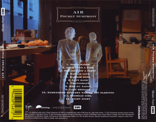 AIR - Pocket Symphony | Virgin Music (094638548126) - 2 AIR - Pocket Symphony | Virgin Music (094638548126) - 2