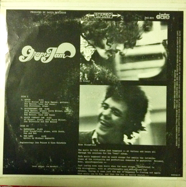 Moby Grape - Grape Jam | Date (DAS2011) - 2 Moby Grape - Grape Jam | Date (DAS2011) - 2
