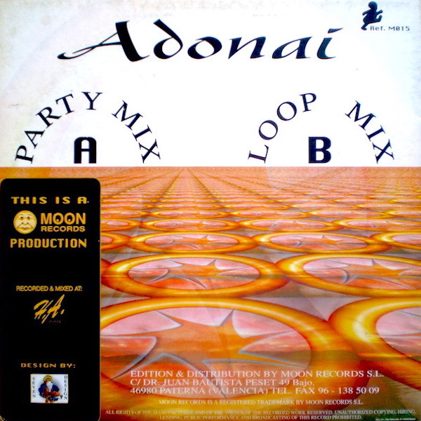 DJ Sylvan - Adonai | Moon Records (M015) - 2
