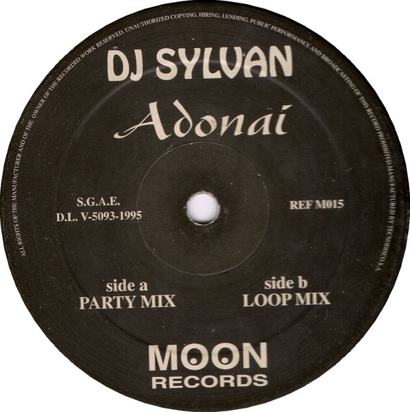 DJ Sylvan - Adonai | Moon Records (M015) - 3