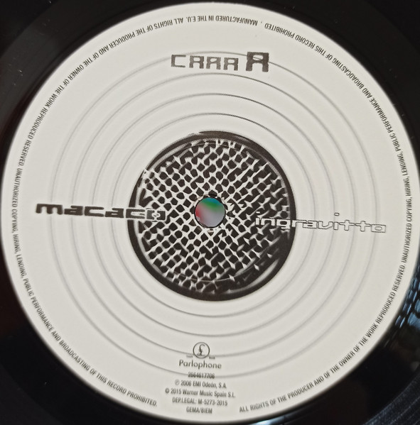 Macaco - Ingravitto | Parlophone (2564617706) - 3 Macaco - Ingravitto | Parlophone (2564617706) - 3