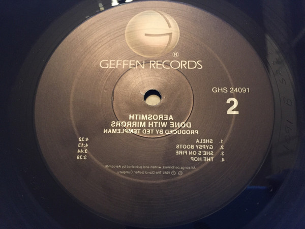 Aerosmith - Done With Mirrors | Geffen Records (GHS 24091) - 4 Aerosmith - Done With Mirrors | Geffen Records (GHS 24091) - 4
