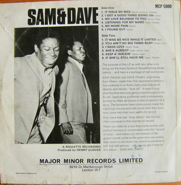 Sam & Dave - Sam & Dave | Major Minor (MCP 5000) - 3