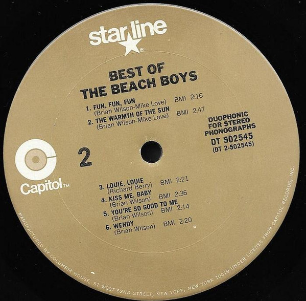 Best Of The Beach Boys - Vol. 1