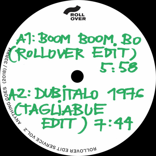 Various - Rollover Edit Service Vol.2 | Anything Goes (ROLL002) - main