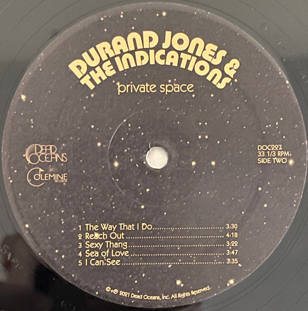 Durand Jones & The Indications - Private Space | Dead Oceans (DOC227) - 3 Durand Jones & The Indications - Private Space | Dead Oceans (DOC227) - 3