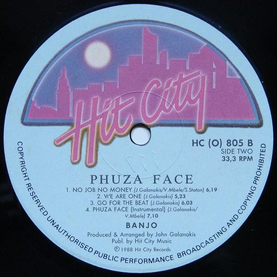 Banjo - Phuza Face | Hit City (HC (O) 805) - 4 Banjo - Phuza Face | Hit City (HC (O) 805) - 4