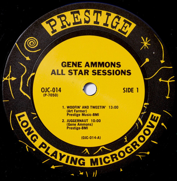 Gene Ammons - All Star Sessions | Original Jazz Classics (OJC-014) - 4