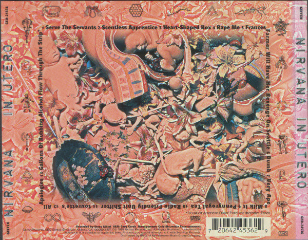 Nirvana - In Utero | Geffen Records (GED-24536) - 3