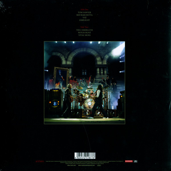 Rush - Moving Pictures: Live 2011 | Roadrunner Records (RRCAR 7660-1) - 2 Rush - Moving Pictures: Live 2011 | Roadrunner Records (RRCAR 7660-1) - 2