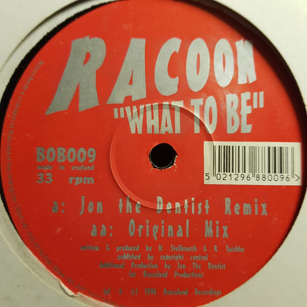 Racoon - What To Be | Bosca Beats (BOB009) - main