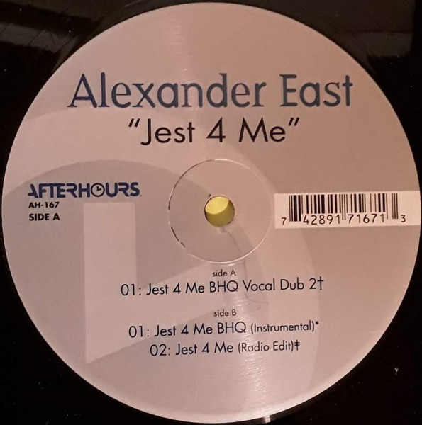 Alexander East - Jest 4 Me | Afterhours (AH-167) - 2 Alexander East - Jest 4 Me | Afterhours (AH-167) - 2