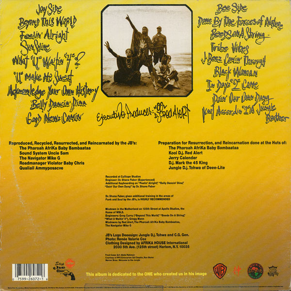 Jungle Brothers - Done By The Forces Of Nature | Warner Bros. Records (9 26072-1) - 2 Jungle Brothers - Done By The Forces Of Nature | Warner Bros. Records (9 26072-1) - 2