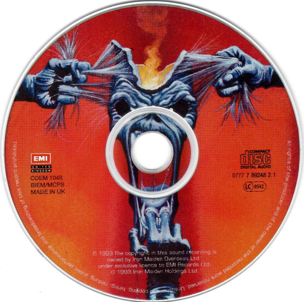 Iron Maiden - A Real Dead One | EMI United Kingdom (0777 7 89248 2 1) - 3