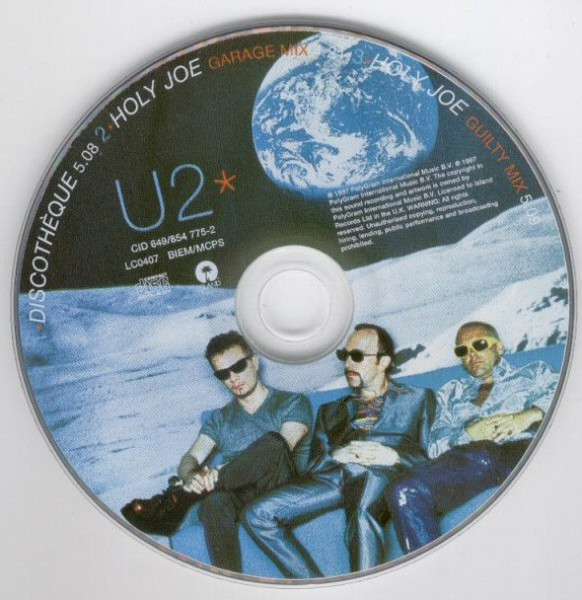 U2 - Discothèque | Island Records (CID 649) - 3