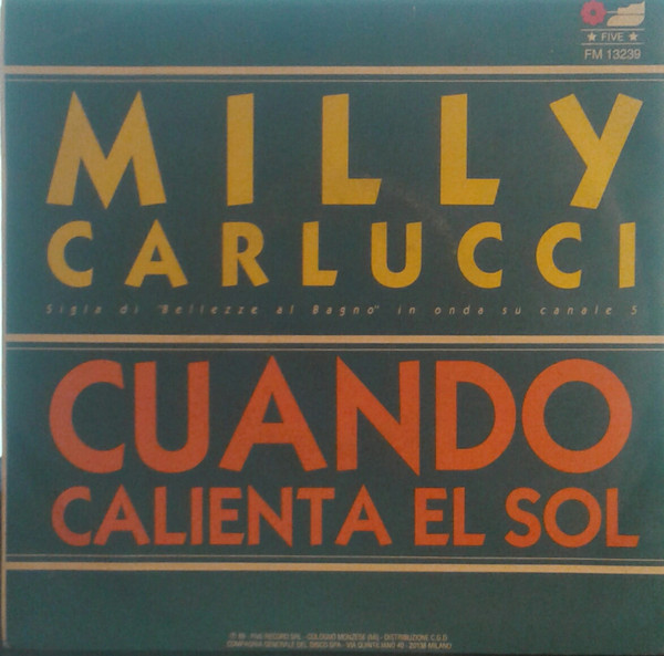 Milly Carlucci , Bob Clarke Five - Cuando Calienta El Sol / Barbara Ann | Five (FM 13239)