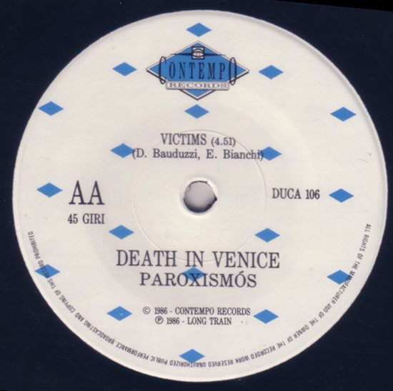 Death In Venice - Paroxismós | Contempo Records (DUCA 106) - 4