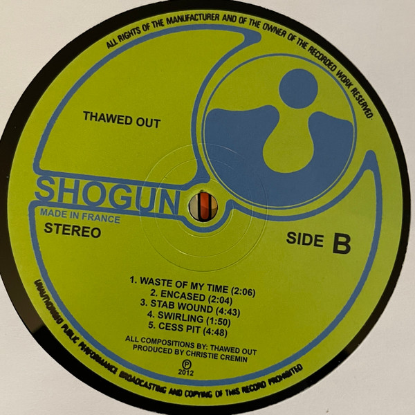 Thawed Out - Thawed Out | Shogun Records (SHOGUN 52) - 4