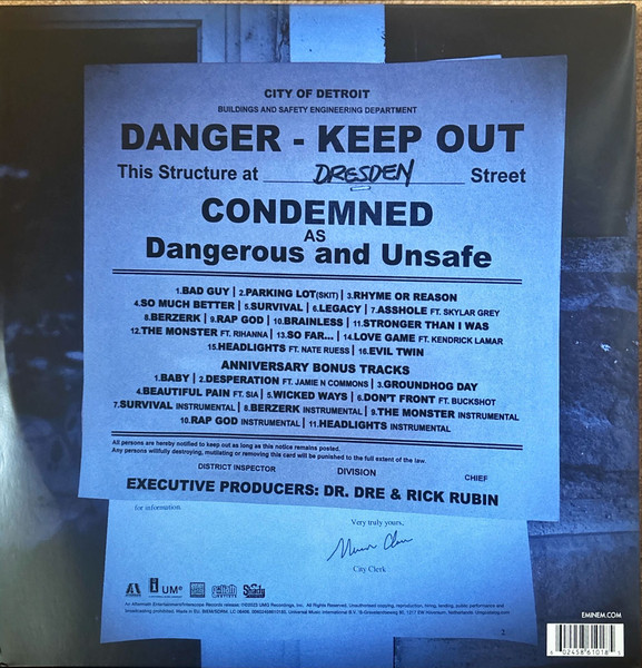 Eminem - The Marshall Mathers LP 2 | Aftermath Entertainment (00602458610185) - 2