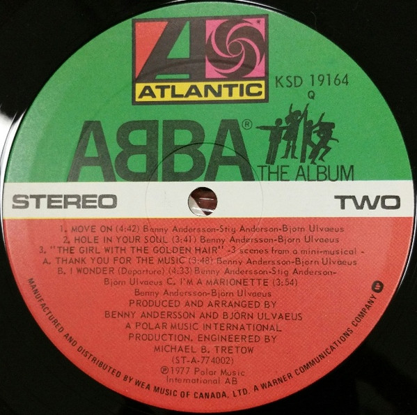 ABBA - The Album | Atlantic (KSD 19164) - 4