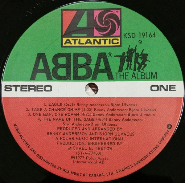 ABBA - The Album | Atlantic (KSD 19164) - 3