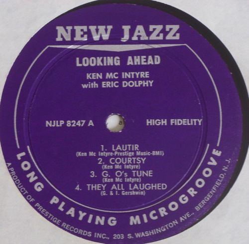 Ken McIntyre With Eric Dolphy - Looking Ahead | Prestige (8247) - 3 Ken McIntyre With Eric Dolphy - Looking Ahead | Prestige (8247) - 3