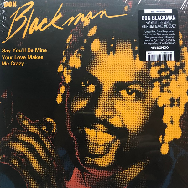 Don Blackman - Say You'll Be Mine | Mr Bongo (MRB7211) - main