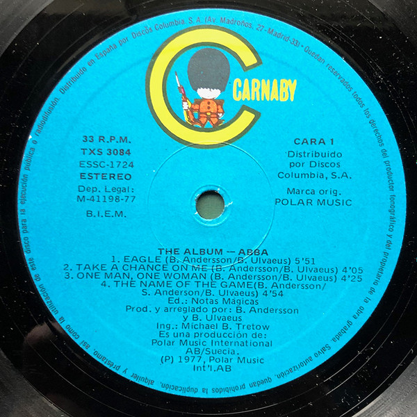 ABBA - The Album | Carnaby (TXS 3084) - 3 ABBA - The Album | Carnaby (TXS 3084) - 3