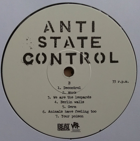 Anti-State Control - Anti State Control | Vomitopunkrock Records (REF045LP) - 4 Anti-State Control - Anti State Control | Vomitopunkrock Records (REF045LP) - 4